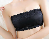 2 Pcs Lace Stretchy Tube Bra - Set A