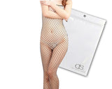 Fishnet Bodysuit Series Sexy Lingerie Open Crotch Nightwear - Black