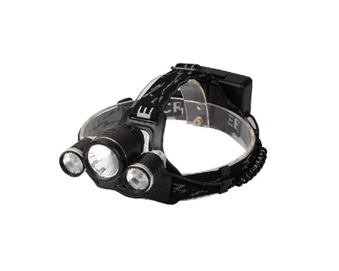 10W 1000 Lumens Rechargeable Outdoor Cycling Cree 3 LED Headlight