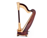 10 Inches Harp Music Box Replica Musical Instrument