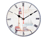 12" Retro Retro Style Quiet Sweep Quartz Wall Clock