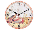 12" Retro Retro Style Quiet Sweep Quartz Wall Clock