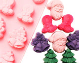 Christmas Style Silicone Chocolate Mold Candy Jelly Baking Molds