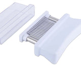 Professional 48 Blades Stainless Steel Meat Tenderizer - White