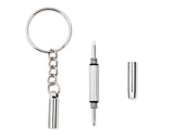 Mini 3-in-1 Screwdriver Keychain Eyeglasses Repair Kit