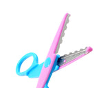 6 Pcs DIY Decorative Pattern Edged Pinking Shears Safety Scissors