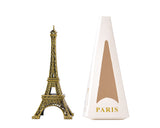 Romantic Metallic Eiffel Tower Model Statue Decoration - 15cm