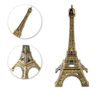 Romantic Metallic Eiffel Tower Model Statue Decoration