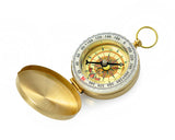 Outdoor Navigation Hiking Camping Pocket Brass Luminous Compass