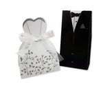 Bride and Groom Wedding Candy Boxes