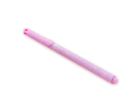 Lovely Creative Flower Seal Watercolor Highlighter Marker Pen-Purple