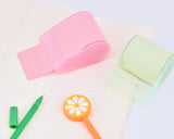 4 Pcs Sticky Notes Desktop Roll Memo Pad with Dispenser