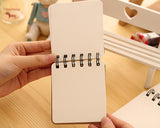 3 Pcs Spiral Blank Page Composition Memo Notebook