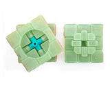 YJ 3x3 Full-Sealing Glow in the Dark Speed Cube - Green