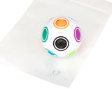 Rainbow Magic Ball Puzzle Speed Cube - White