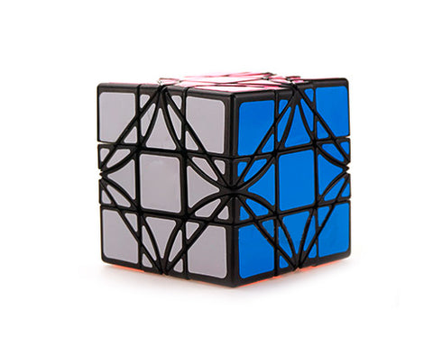 3x3x3 Challenging Brain Teaser Irregular Magic Speed Cube - Black