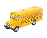 Blue Bird Vision School Bus with Road Signs Accessories Play Rug