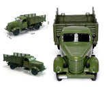 Alloy Diecast Army Truck Toy 1:36 Model