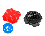 GoPro 360 Degree Curved Surface Adhesive Mount for Hero Cameras-Black