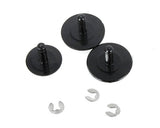 GoPro Aluminum Button Set for Hero 3+ Camera Housing - Black