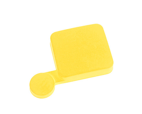 GoPro Lens Protective Silicone Cap for Hero 3+ Camera Housing - Yellow