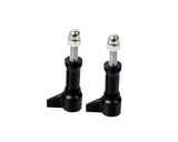 GoPro L-shape Plastic Knob Bolt Nut Screw Set of 2 for Hero Camera