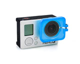 GoPro FPV Protective Lens Cover for Hero 3 / 3+ / 4 Camera - Blue