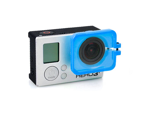 GoPro FPV Protective Lens Cover for Hero 3 / 3+ / 4 Camera - Blue