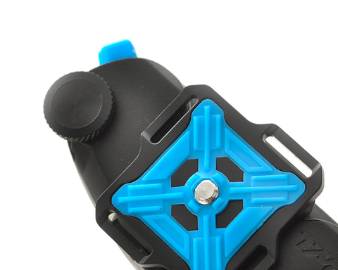 GoPro Aluminum Military Web Belt Clip Mount for Hero Camera - Blue