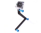 GoPro Aluminum Extension Arms Mount w/ Screws for Hero Cameras - Blue