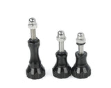 GoPro Aluminum Knob Stainless Bolt Nut Screw for Hero Cameras - Black