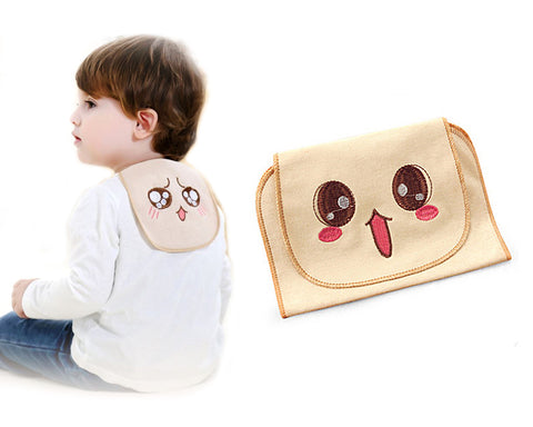 Baby Sweat Absorbent Organic Cotton Towel - Cute