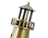 Metallic Lighthouse Model Decoration