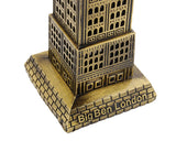 Metallic Big Ben Tower Model Statue Decoration