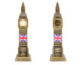 Metallic Big Ben Model Statue with Working Clock