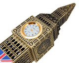 Metallic Big Ben Model Statue with Working Clock