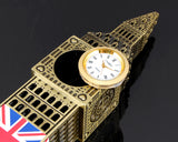 Metallic Big Ben Model Statue with Working Clock