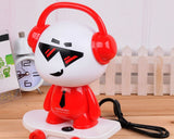 Cute Kid Cartoon Table Nightlight-Red DJ