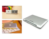 MacBook Air Design Portable Pocket Make Up Mirror - Silver