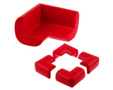 10 Pcs Child Furniture Safety Corner Guards- Red