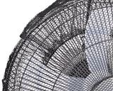 60 x 20 cm Safety Fan Protection Cover Net - Black