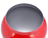 One Push Spinning Pool Ball Ashtray with Stand - Red