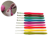 21 Pcs Crochet Hooks and Accessories Set with Case - Set B