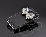 Mystic Series iPhone 4 and 4S 3D Crystal Case - Heart Ribbon