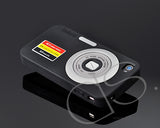 Camera Series iPhone 4 Silicone Case - Black