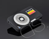 Camera Series iPhone 4 Silicone Case - Black