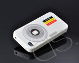 Camera Series iPhone 4 Silicone Case - White