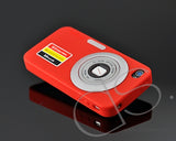 Camera Series iPhone 4 Silicone Case - Red