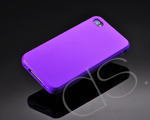 Gelee Series iPhone 4 Silicone Case - Purple