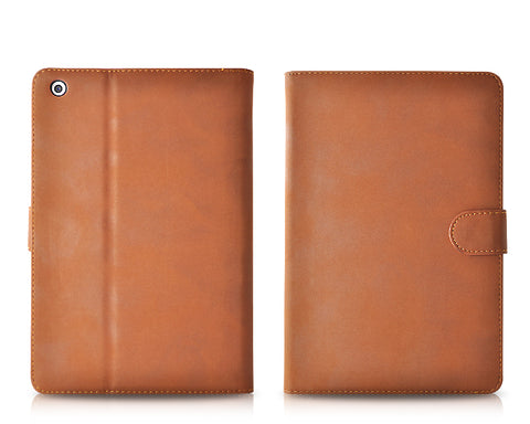 Folio Series iPad Mini Flip Leather Case - Brown